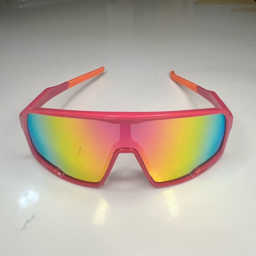 Dunkin’ Multicolor Sports Shield Sunglasses Ski Goggles Glasses